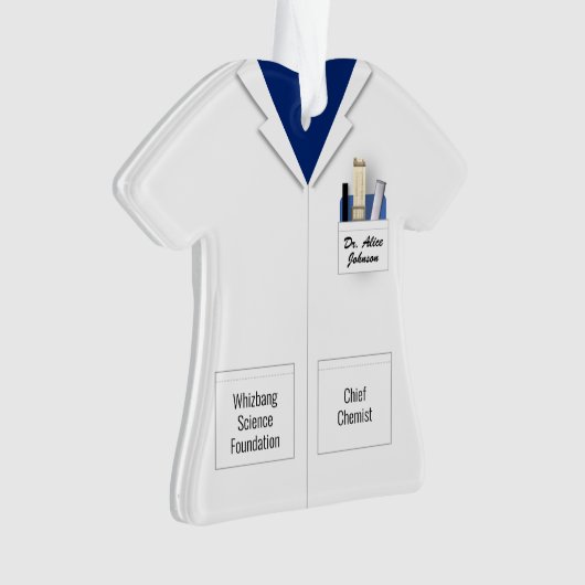 Zierarbeit für Wissenschaftler Ornament (Vorderseite)
