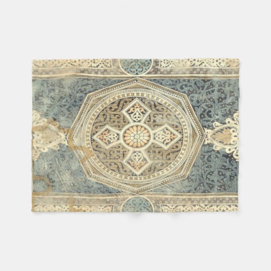 Zierband mit Verziert geometrischer Gestaltung Fleecedecke (Vorderseite (Horizontal))