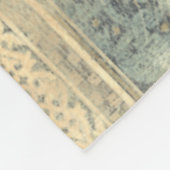 Zierband mit Verziert geometrischer Gestaltung Fleecedecke (Ecke)