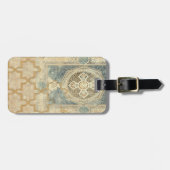 Zierband mit Verziert geometrischer Gestaltung Gepäckanhänger (Vorderseite horizontal)