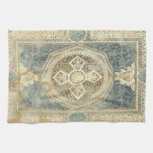 Zierband mit Verziert geometrischer Gestaltung Geschirrtuch (Horizontal)