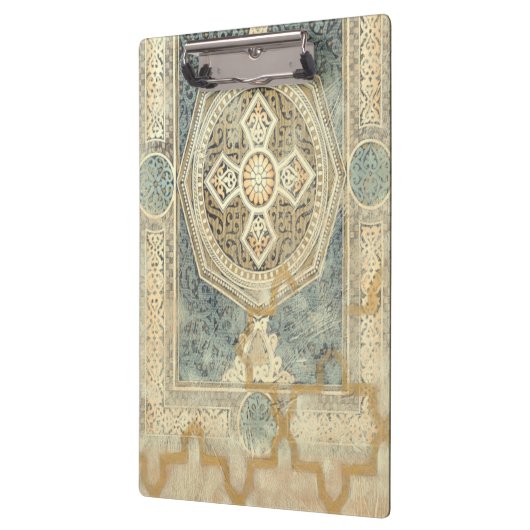 Zierband mit Verziert geometrischer Gestaltung Klemmbrett (Links)