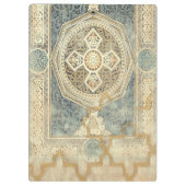 Zierband mit Verziert geometrischer Gestaltung Klemmbrett (Rückseite)