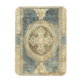 Zierband mit Verziert geometrischer Gestaltung Magnet (Vertikal)