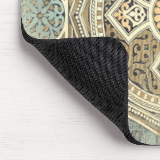 Zierband mit Verziert geometrischer Gestaltung Mousepad (Ecke)