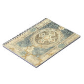 Zierband mit Verziert geometrischer Gestaltung Notizblock (Linke Seite)