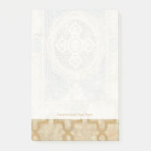 Zierband mit Verziert geometrischer Gestaltung Post-it Klebezettel (Vorderseite)