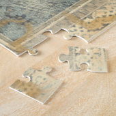 Zierband mit Verziert geometrischer Gestaltung Puzzle (Seite)