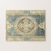 Zierband mit Verziert geometrischer Gestaltung Puzzle (Horizontal)