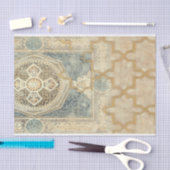 Zierband mit Verziert geometrischer Gestaltung Seidenpapier (Handwerk)