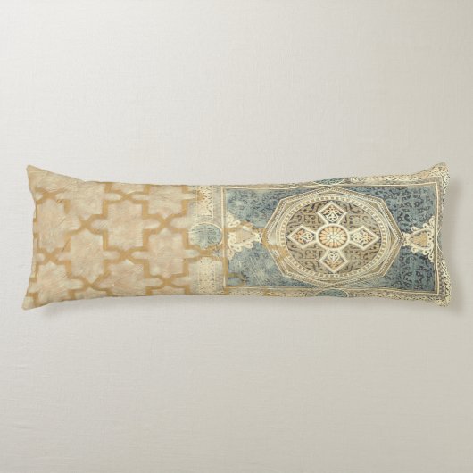 Zierband mit Verziert geometrischer Gestaltung Seitenschläferkissen (Vorderseite)