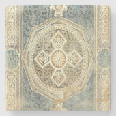 Zierband mit Verziert geometrischer Gestaltung Steinuntersetzer (Vorderseite)