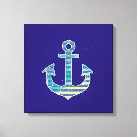 Zierblau Leinwanddruck (Vorderseite)