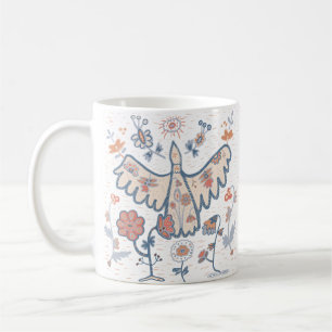 Zierblumen Kaffeetasse