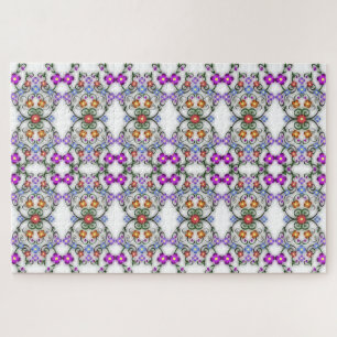 Zierblumen-Puzzle Puzzle