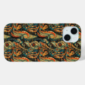 Zierblumenmuster Case-Mate iPhone Hülle (Rückseite (Horizontal))