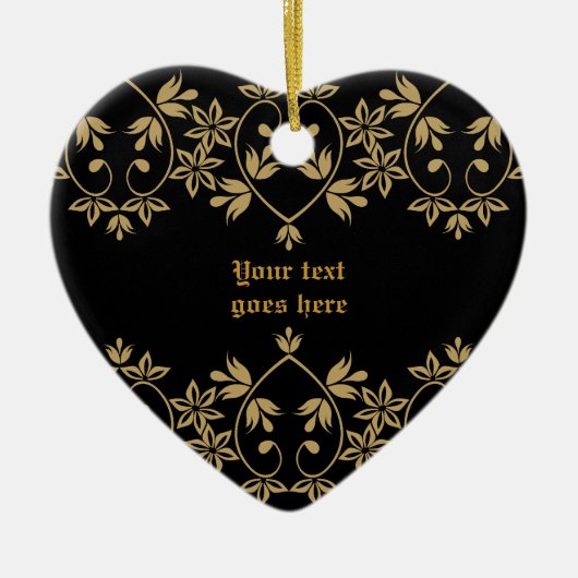 Zierbrauen Keramik Ornament (Vorne)