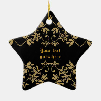 Zierbrauen Keramikornament