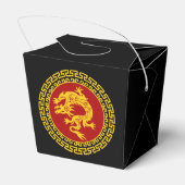 Zierchinesischer Neujahrsdrache Geschenkschachtel (Rückseite)