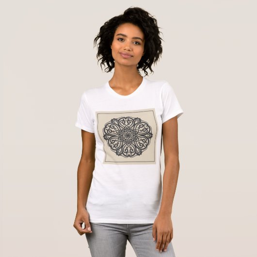 Zierdesign Frauen T - Shirt (Vorne ganz)