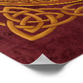 Zierdrachen Poster (Ecke)