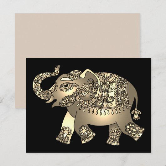 Zierelefone Postkarte (Vorne/Hinten)