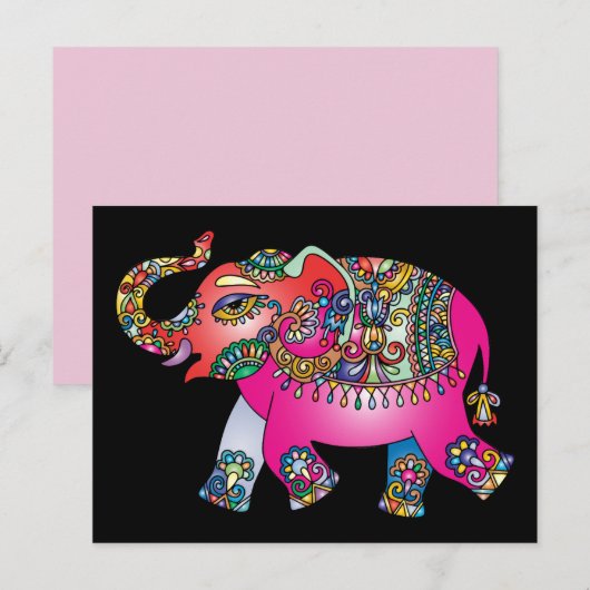 Zierelefone Postkarte (Vorne/Hinten)