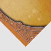 Ziereleganz: Ein Portrait einer Katze. Seidenpapier (Detail)