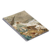 Zieren Sie den Liebling und ihren Vater, die das Notizblock (Rechte Seite)