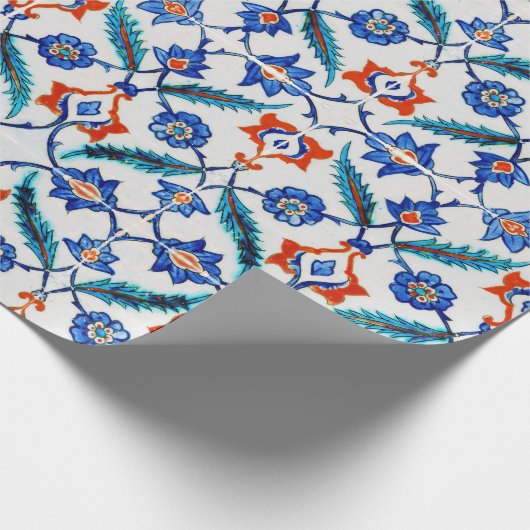 Zierfliesen Geschenkpapier (Ecke)