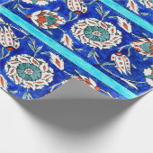 Zierfliesen Geschenkpapier (Ecke)