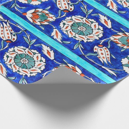 Zierfliesen Geschenkpapier (Ecke)