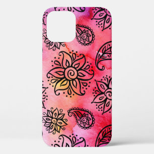 Zierflora: ethnisch nahtlos Case-Mate iPhone hülle