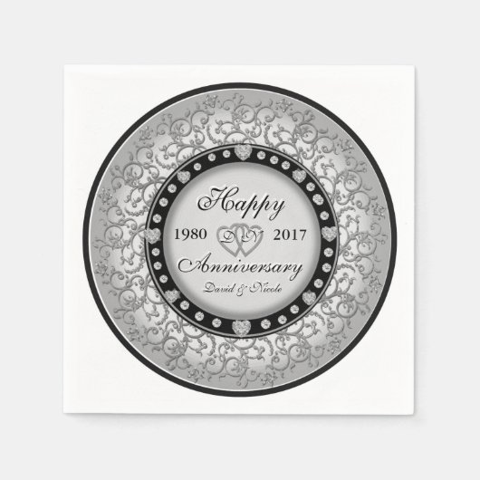 Ziergegenstand Serviette (Vorderseite)