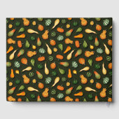 Ziergegenstände für Herbst, Herbst, Erntedank Gästebuch (Rückseite)