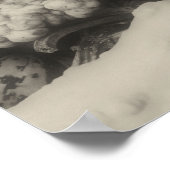 Ziergegenstände, teilweise Farbe Poster (Ecke)