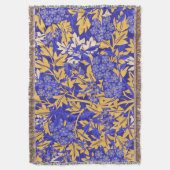 Ziergelb und blau decke (Vorderseite Vertikal)