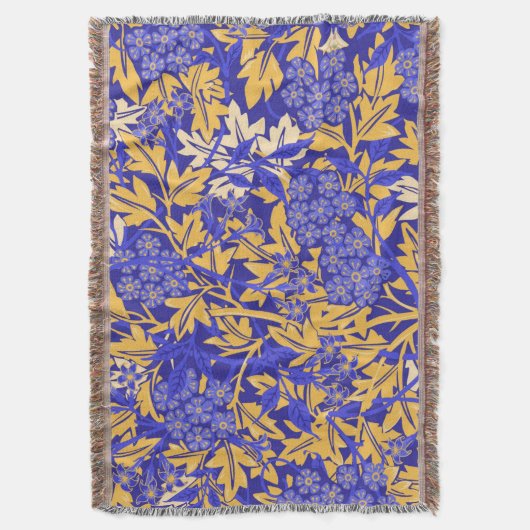 Ziergelb und blau decke (Vorderseite Vertikal)