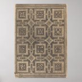 Ziergestaltung für die Deckenverkleidung Poster (Vorne)