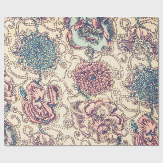 Ziergestaltung Geschenkpapier (Flach)