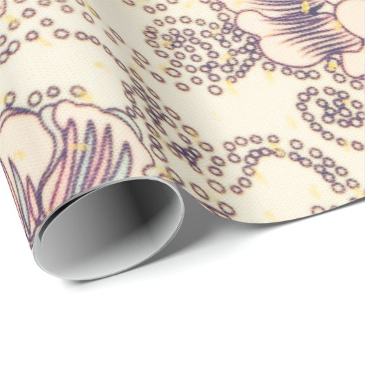 Ziergestaltung Geschenkpapier (Rolleneckpunkt)