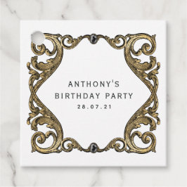 Ziergotik Vintag Geschenkanhänger