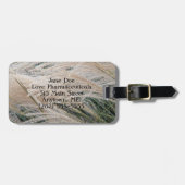 Ziergras zweiseitig gepäckanhänger (Vorderseite horizontal)