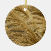 Ziergräser im Herbst Keramik Ornament (Vorne)