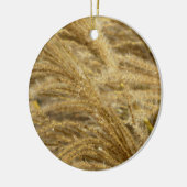 Ziergräser im Herbst Keramik Ornament (Links)