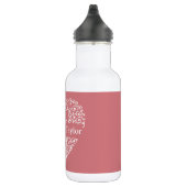 Zierherz-Süßwasserflaschen Trinkflasche (Rechts)