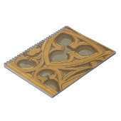 Zierholzdesign Notizblock (Linke Seite)