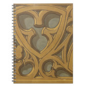 Zierholzdesign Notizblock (Vorderseite)