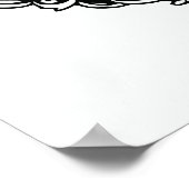 Zierkatze Poster (Ecke)