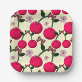 Zierkissen Pappteller (Vorderseite)